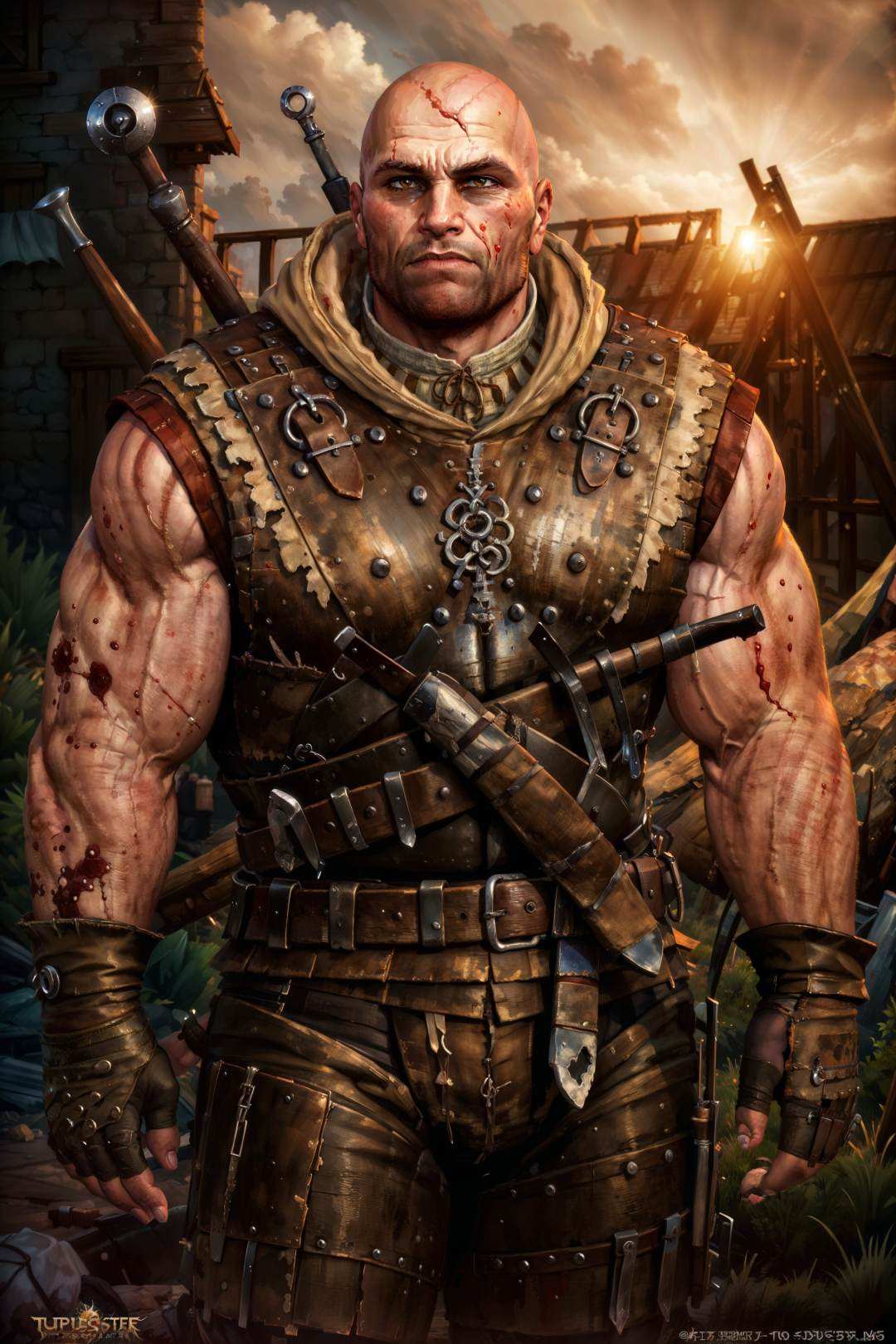 letho_soul3142,  vest,  blood by soul3142 on Tensor.Art