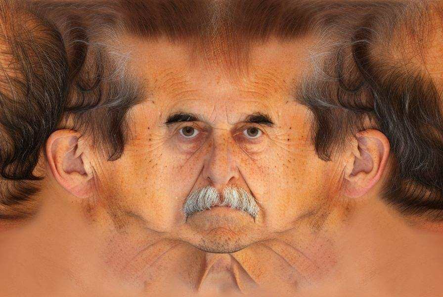 Head Texture,  old White male,  age 70 on Tensor.Art