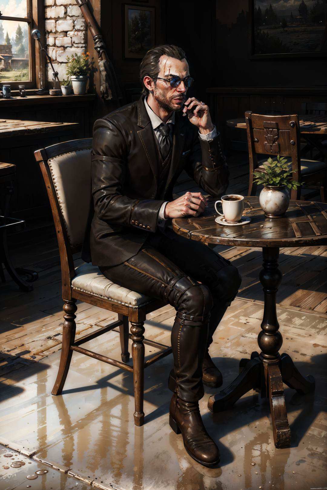 cafe,  ,  lambertW3_soul3142 by soul3142 on Tensor.Art