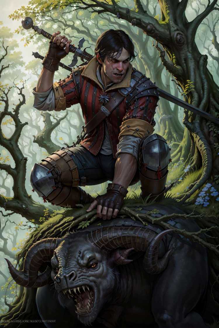 Eskel | The Witcher 3 : Wild Hunt by soul3142 on Tensor.Art