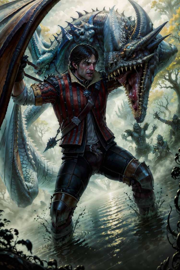 Eskel | The Witcher 3 : Wild Hunt by soul3142 on Tensor.Art