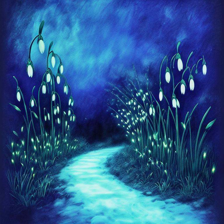 scernery,  Digital Art Patina Deferred Rendering Snowdrop engine Mysterious Ink Drawing Fauvist on Tensor.Art