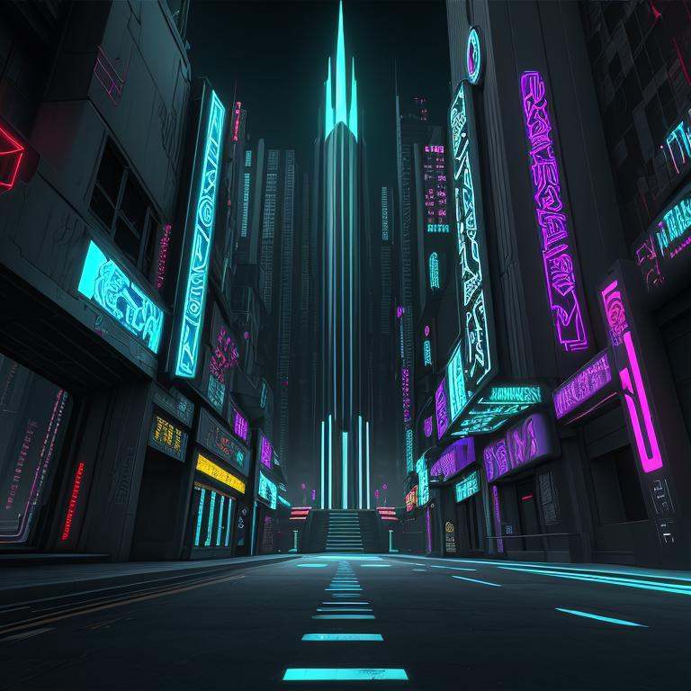 scernery,  Art Deco cyberpunk Sacred Bidirectional Path Tracing Unity engine Renaissance Selective Color Digital Art on Te...