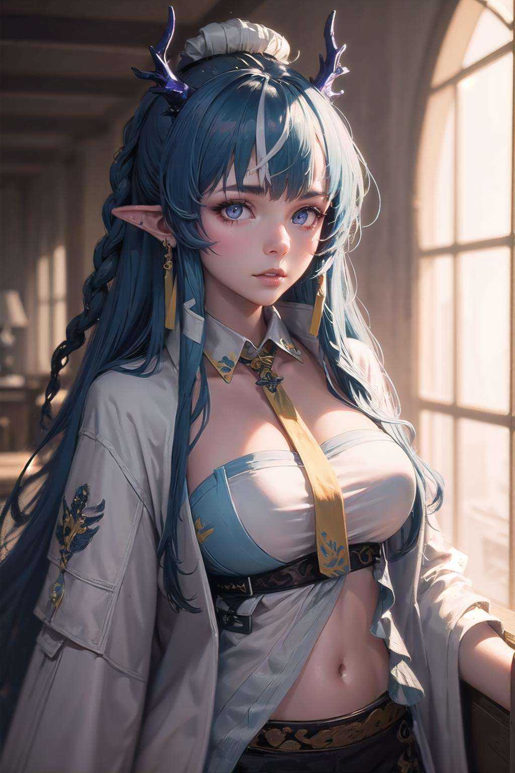 1girl,  solo,  ak_ling on Tensor.Art