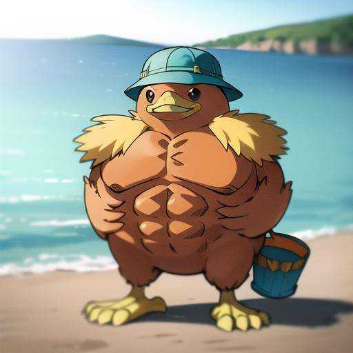 swole torchic,  ,  full body on Tensor.Art