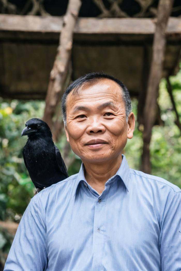 photo of a man,  Vietnamese,  middle-aged with crow's feet on Tensor.Art