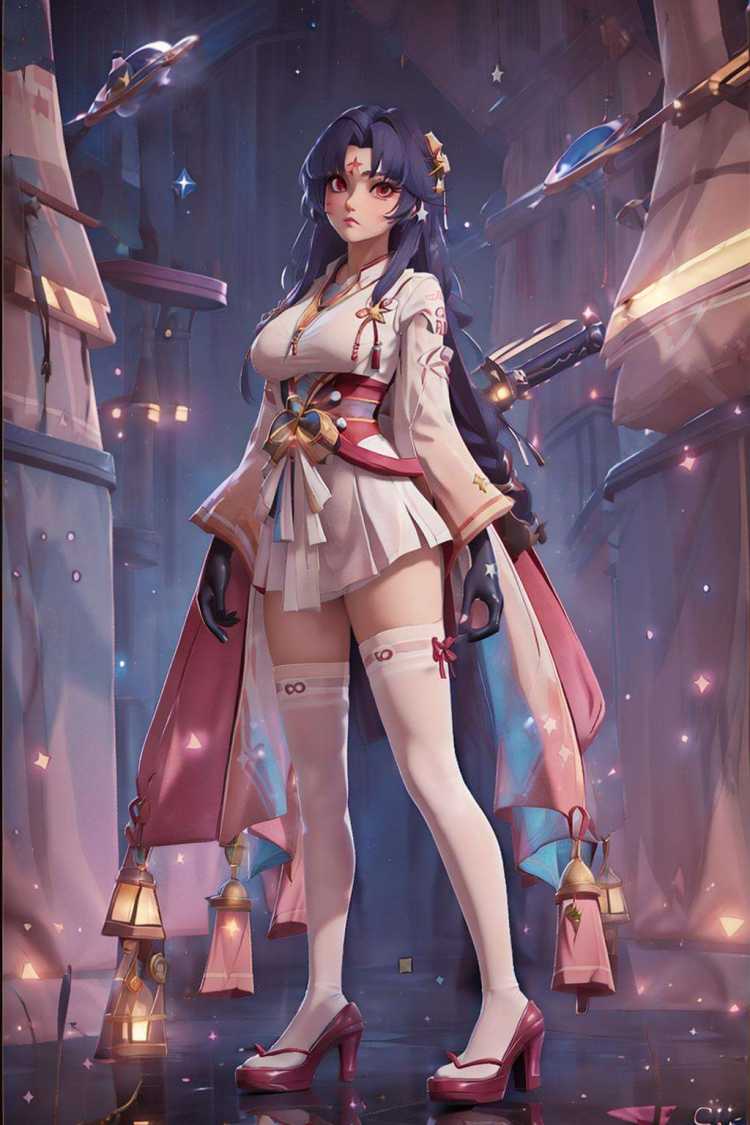 永劫无间妖刀姬妖神之刃 | Naraka YAODAOJI yaoshenzhiren by 苍铭明月 on Tensor.Art