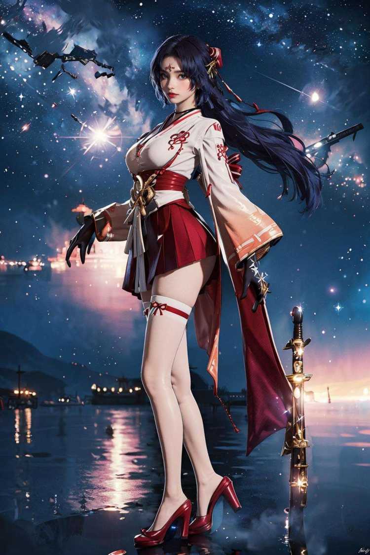 永劫无间妖刀姬妖神之刃 | Naraka YAODAOJI yaoshenzhiren by 苍铭明月 on Tensor.Art