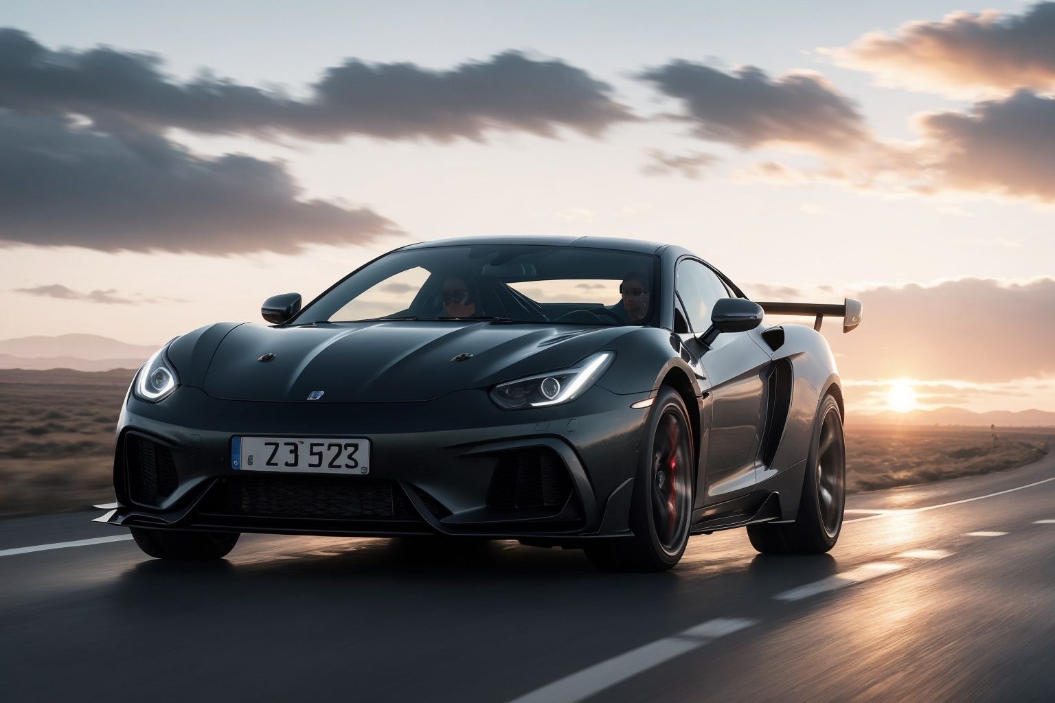 photo of a supercar,  8k uhd,  high quality on Tensor.Art