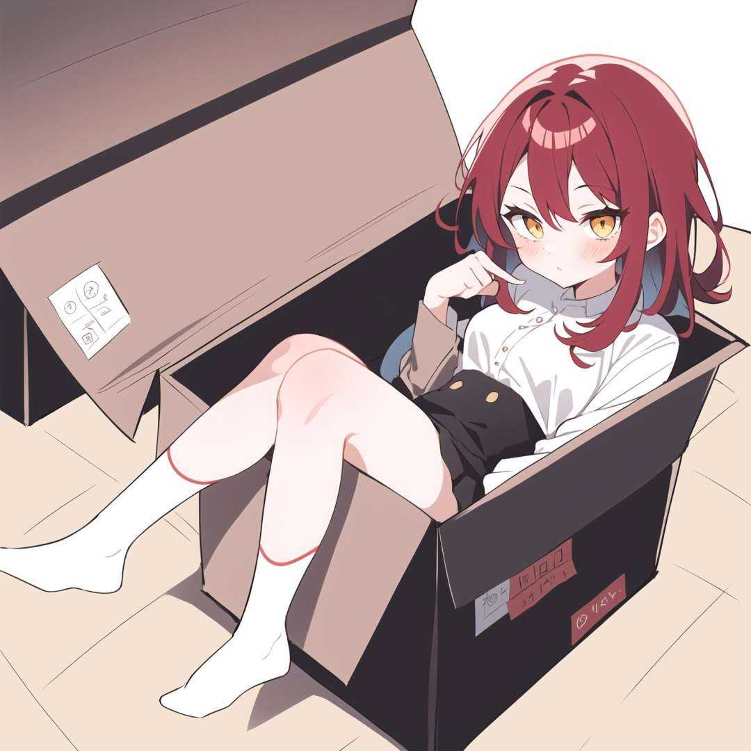 in container,  1girl,  solo on Tensor.Art