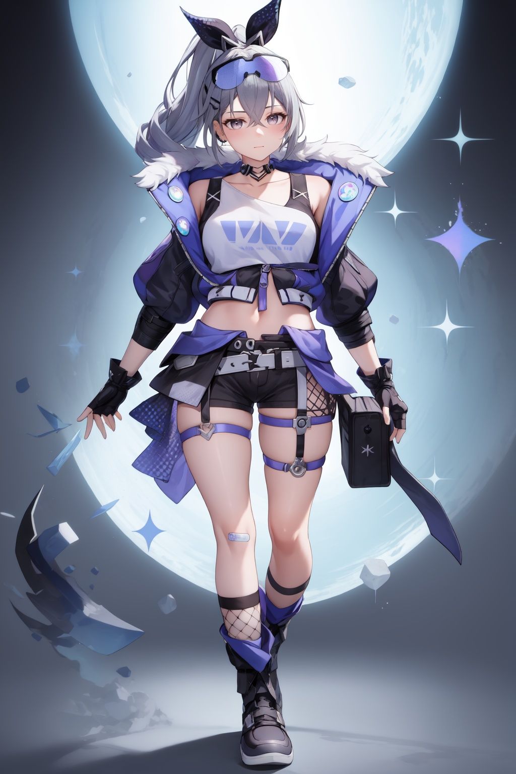 masterpiece,  best quality,  SilverwolfV5 on Tensor.Art