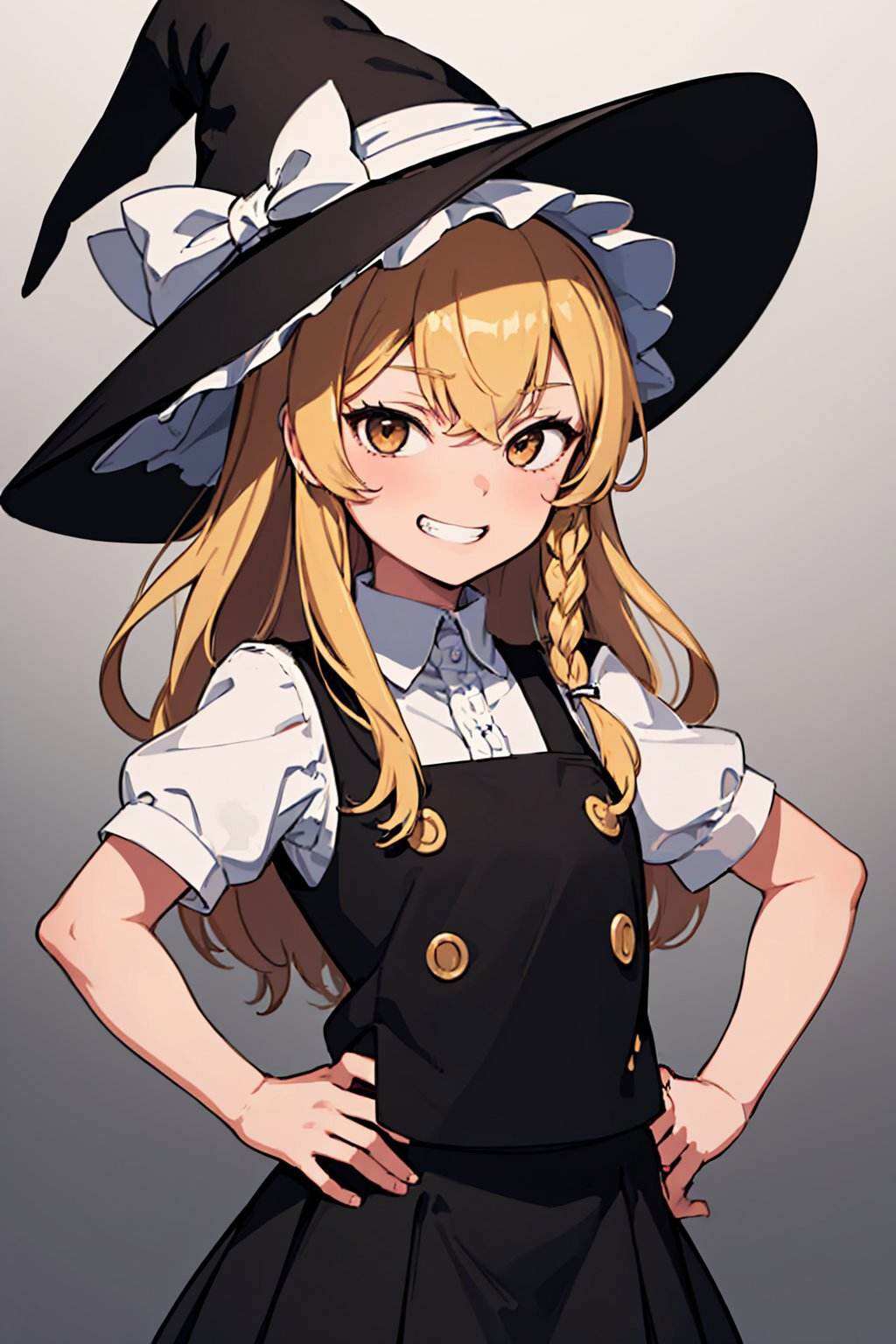 solo,  1girl,  kirisame marisa on Tensor.Art