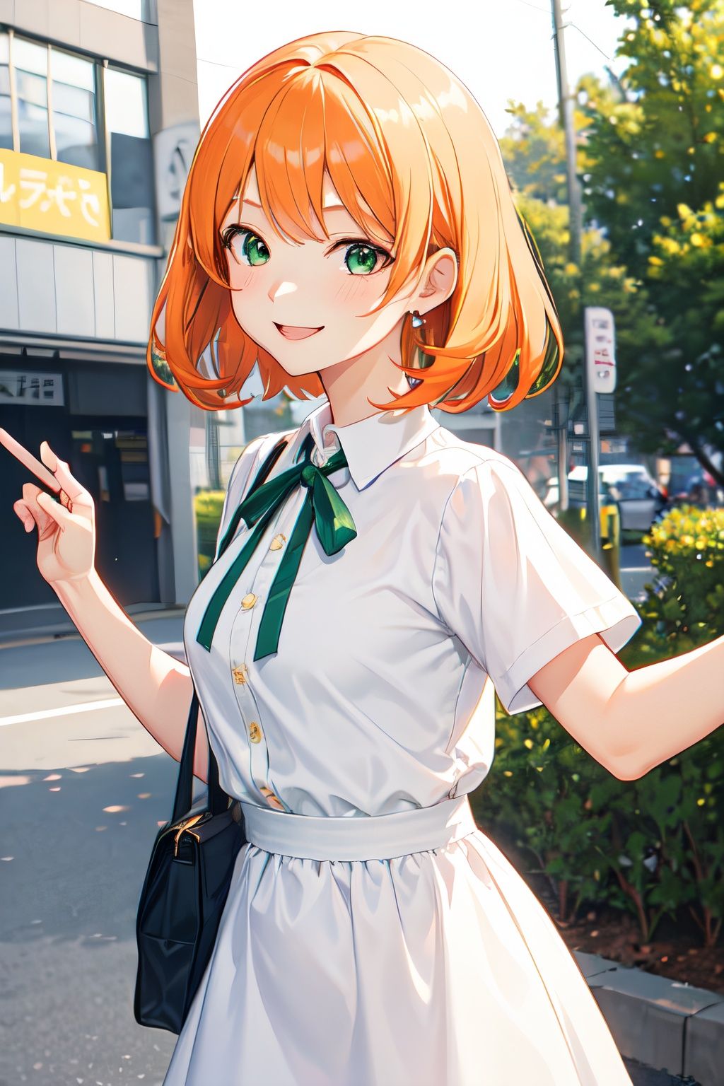 1girl,  wallpaper,  Yotsuba Nakano on Tensor.Art