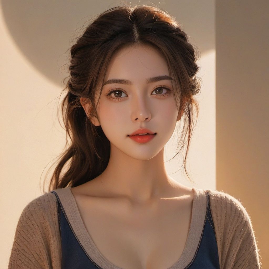(xxmix girl woman),  portrait of a woman on Tensor.Art