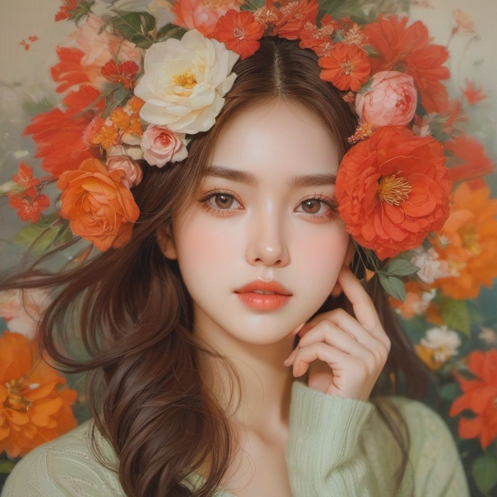 portrait of a woman,  xxmix girl woman on Tensor.Art
