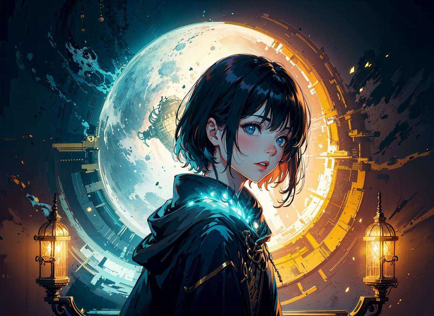 girl,  fantasy,  light. knight on Tensor.Art