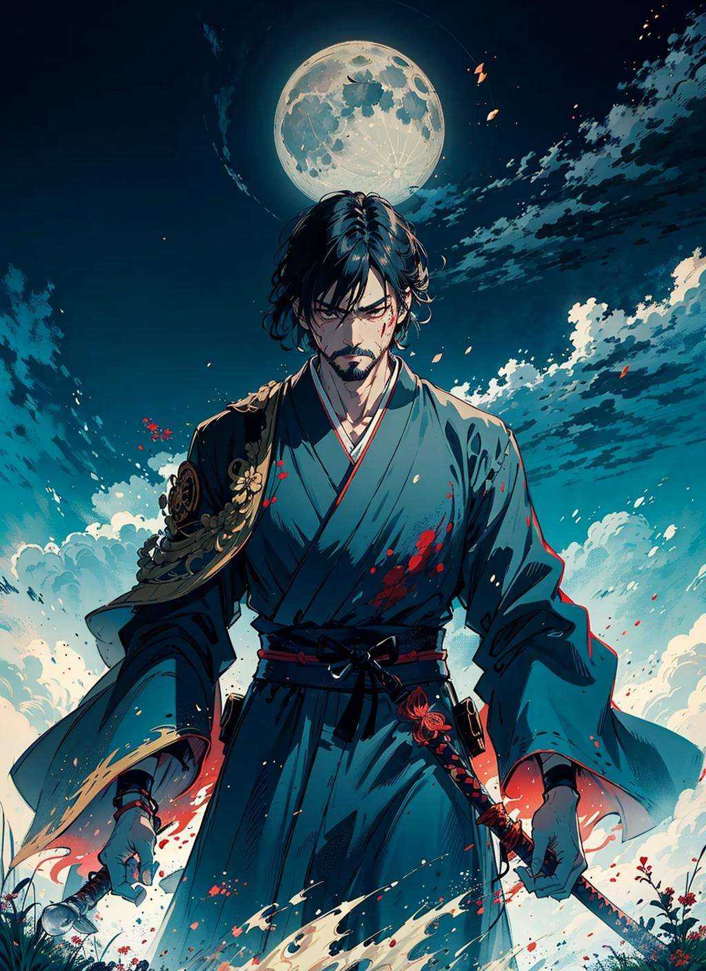 Isshin,  the Sword Saint is a legendary warrior and the founder of the Ashina Clan. He is an old man with white hair and b...