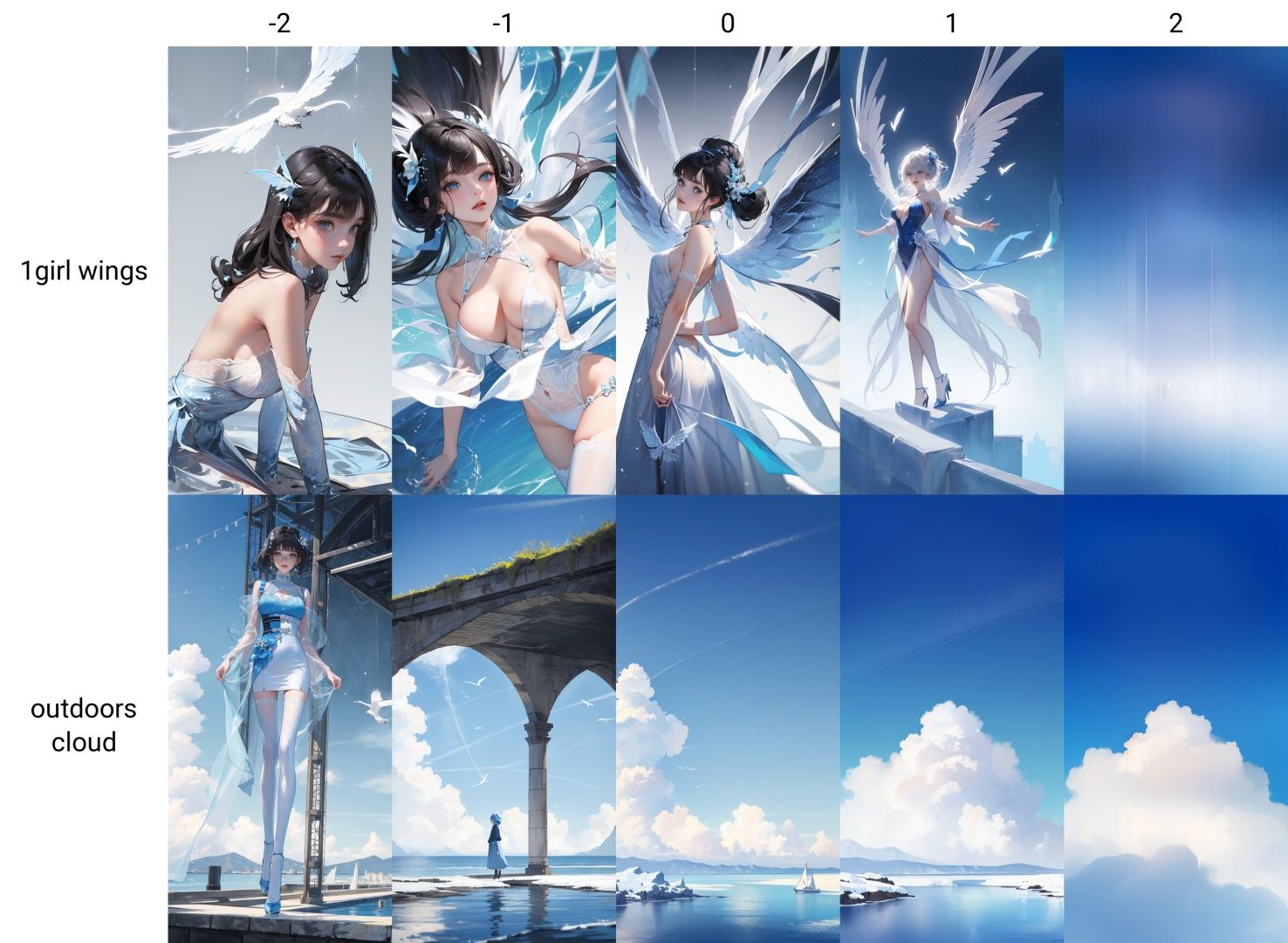 1girl wings,  , on Tensor.Art
