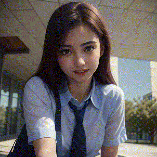 ultra detailed,  high_school_girl,  from below on Tensor.Art