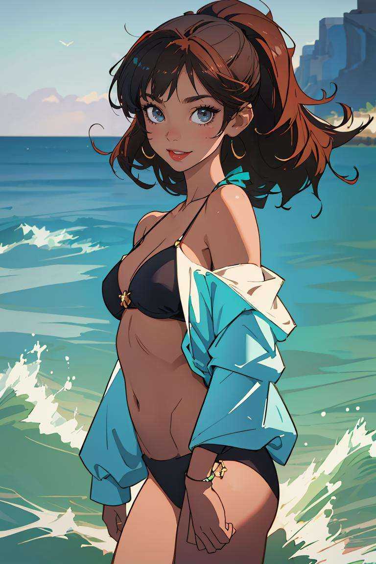 (best quality,  masterpiece),  1girl on Tensor.Art