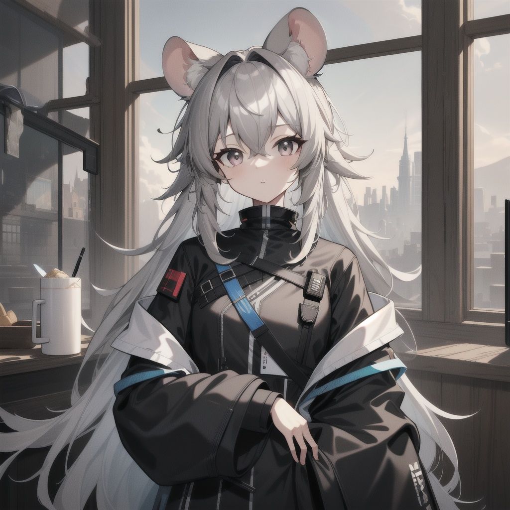 (incredibly_absurdres),(masterpiece),(highres),(Unity Creations),(official art),(masterpiece),arknights,masterpiece,best quality,official art,extremely detailed CG unity 8k wallpaper,mouse_ears,messy hair,grey_hair,(shota),