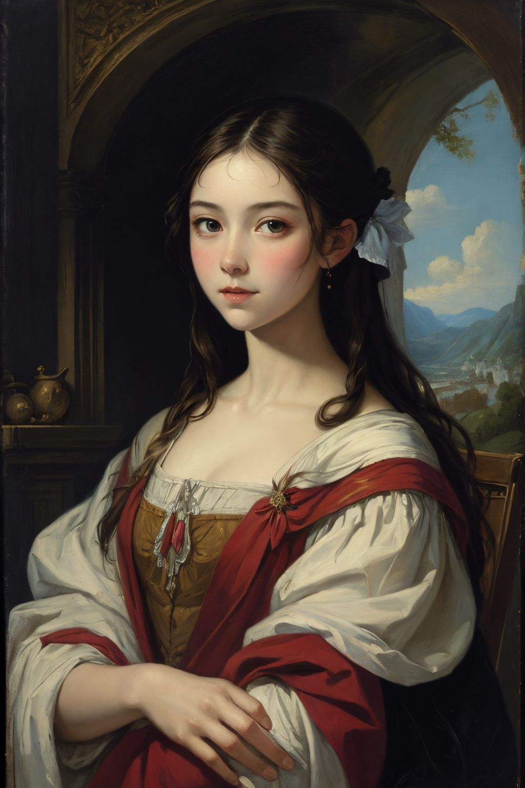 masterpiece,  best quality,  oil painting style on Tensor.Art