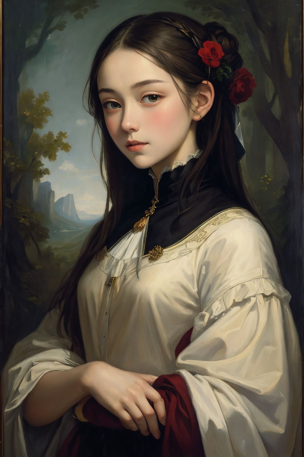 masterpiece,  best quality,  oil painting style on Tensor.Art