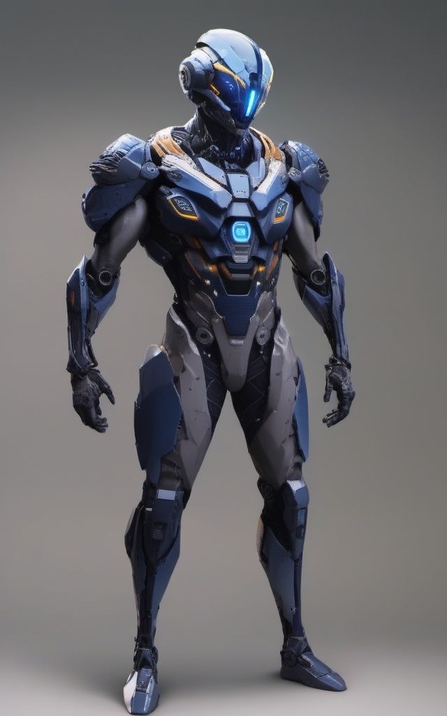 1boy, science_fiction, bodysuit, robot creature, 