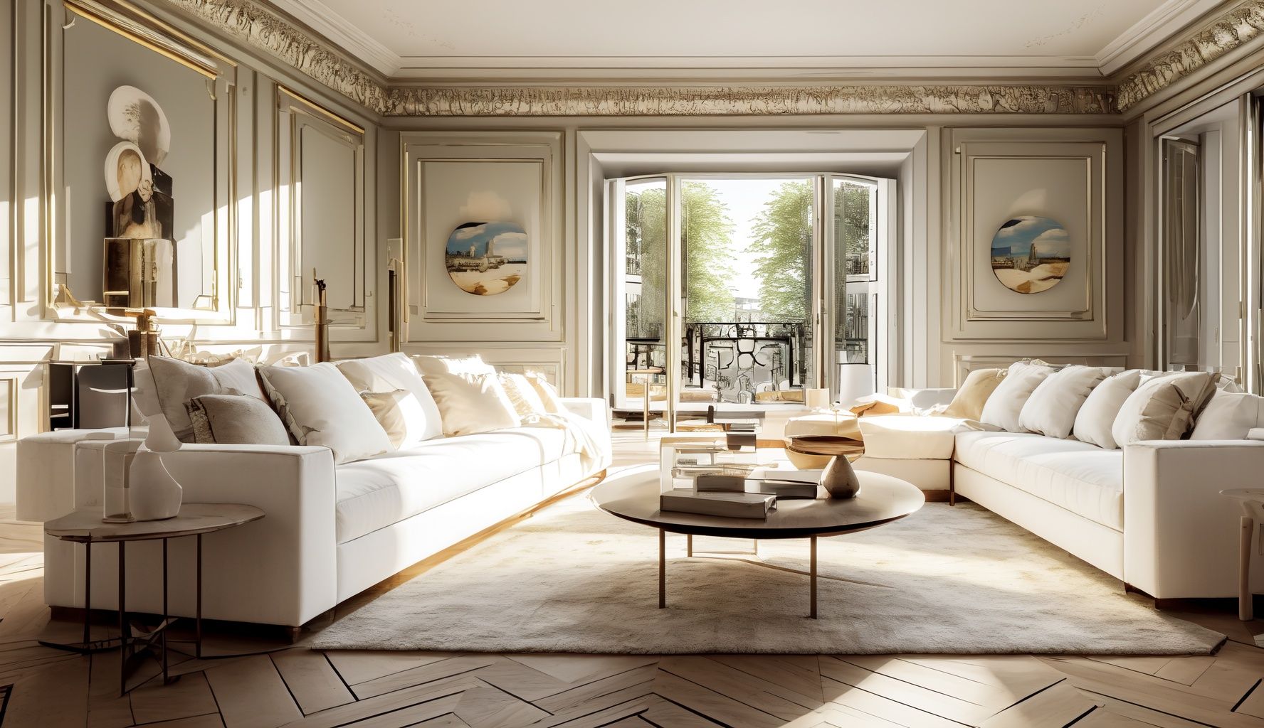 ((masterpiece)),((bestquality)),(Indoor Panorama),living room design,French light luxury style,sunshine,(realistic, photorealistic:1.37),ultra-detailed,8k,extremely delicate and beautiful,highresolution,ray tracing,professional lighting,photon mapping,radiosity,physically-based rendering,random matching,<lora:FS:1>,