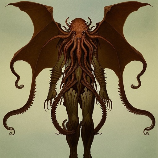 vaguely human-shape creature,  scaly,  rubbery body on Tensor.Art