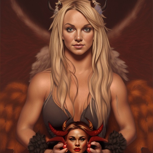 a red aroused devil mask,  it looks like pgVZ,  intricate on Tensor.Art