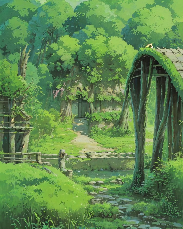 Ghibli style LoRA Mix by Mccc on Tensor.Art