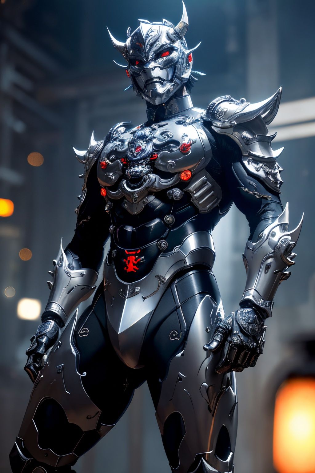 fullboy photo of a boy in a mech suit,  fullbody,  ((light bokeh)) on Tensor.Art