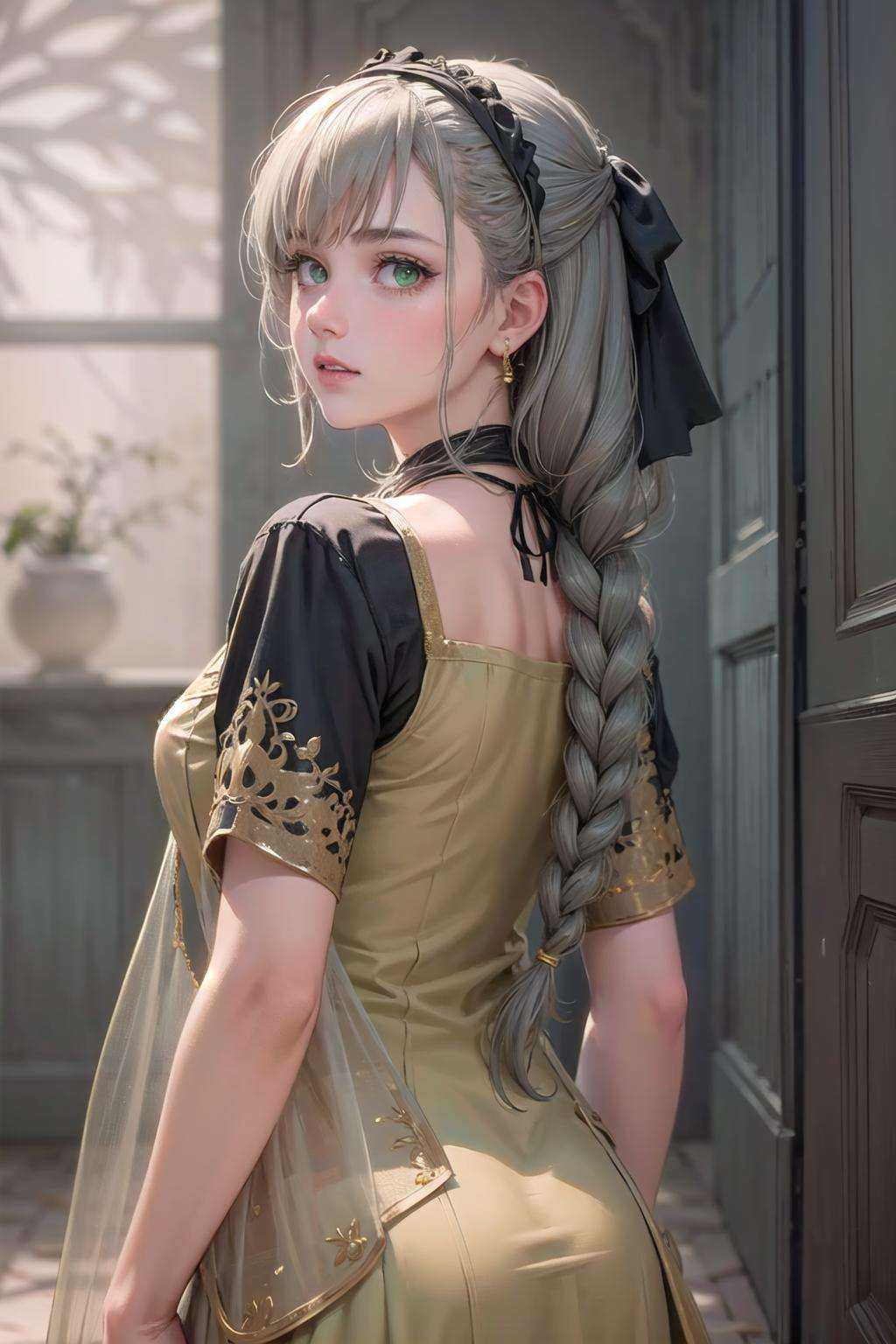1girl,  solo, on Tensor.Art