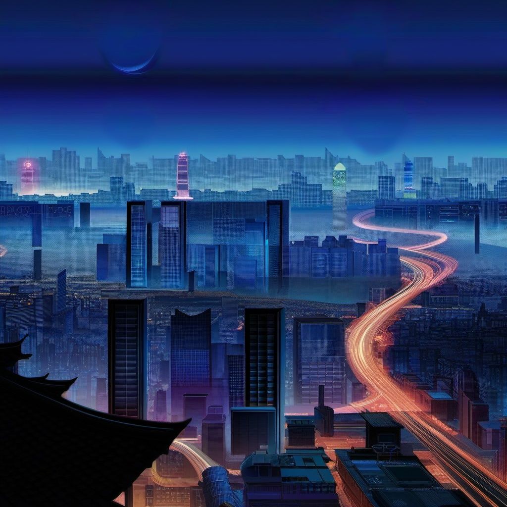city, sky, scenery,