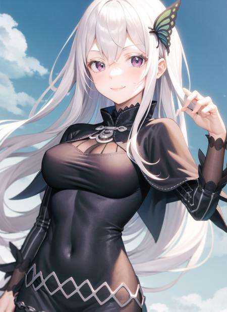 def1,  upper body,  smile on Tensor.Art