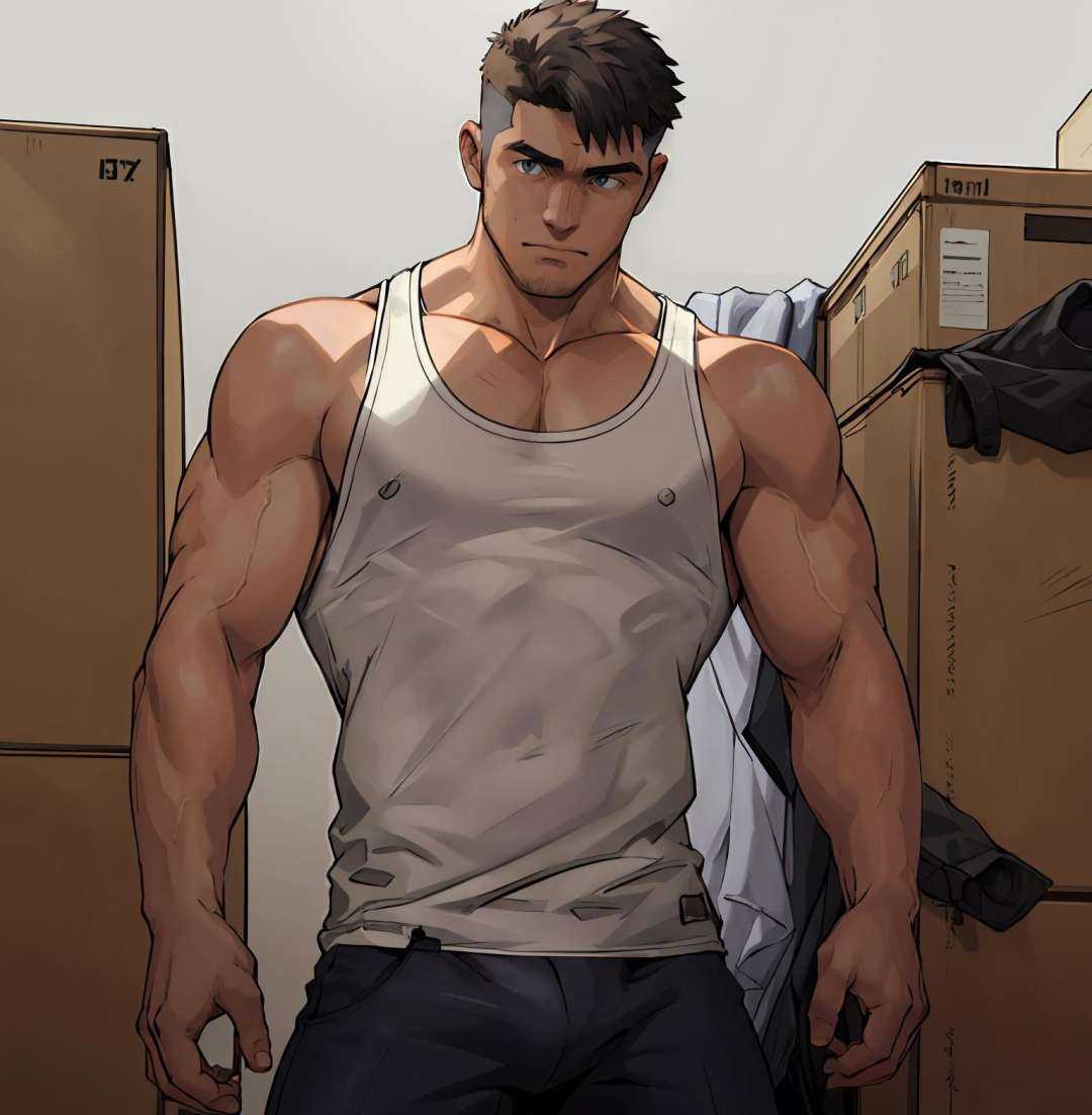 1boy,**** top,huangman,undercut,(masterpiece, best quality:1.3),beautiful detailed glow,best illuminate,(((best quality,textile shading,ultra detailed))),extremely detailed CG unity 8k wallpaper,Highly Detailed beautiful and aesthetic,best light,high resolution,detailed,dynamic lighting,super detailed skin,intricate details, hyper detail, sharp detail,detailed, highres, intricate details,  <lora:huangman-000016:0.8>
