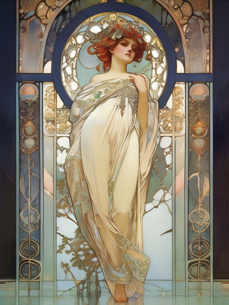 1  girl  ,masterpiece,highest quality,high quality,cute,(__camAngles__:1),highres,by Alphonse Maria Mucha,dramatic atmosphere,sharp focus,volumetric lighting,in luxury advertisement.,solid background,realistic photo,realistic,looking at viewer,film light,long eyelashes，glowing eyes,  <lora:muxia:0.55> <lora:muxia(1):0.5>