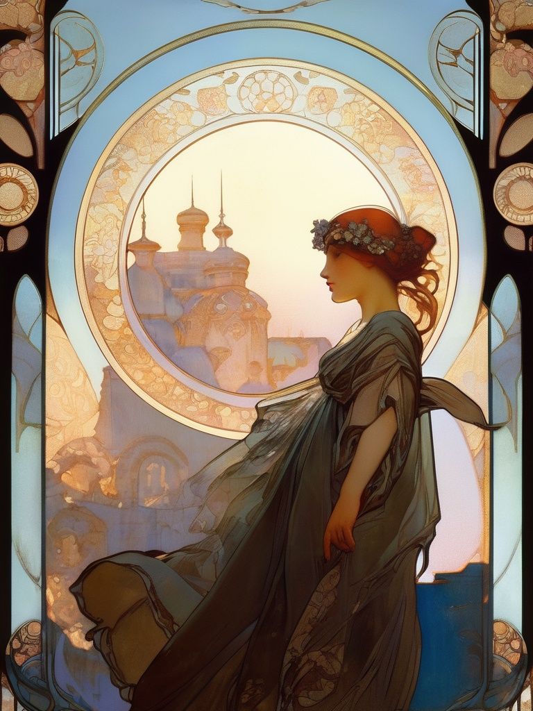 1  girl  ,masterpiece,highest quality,high quality,cute,(__camAngles__:1),highres,by Alphonse Maria Mucha,dramatic atmosphere,sharp focus,volumetric lighting,in luxury advertisement.,solid background,realistic photo,realistic,looking at viewer,film light,long eyelashes，glowing eyes,  <lora:muxia:0.55> 