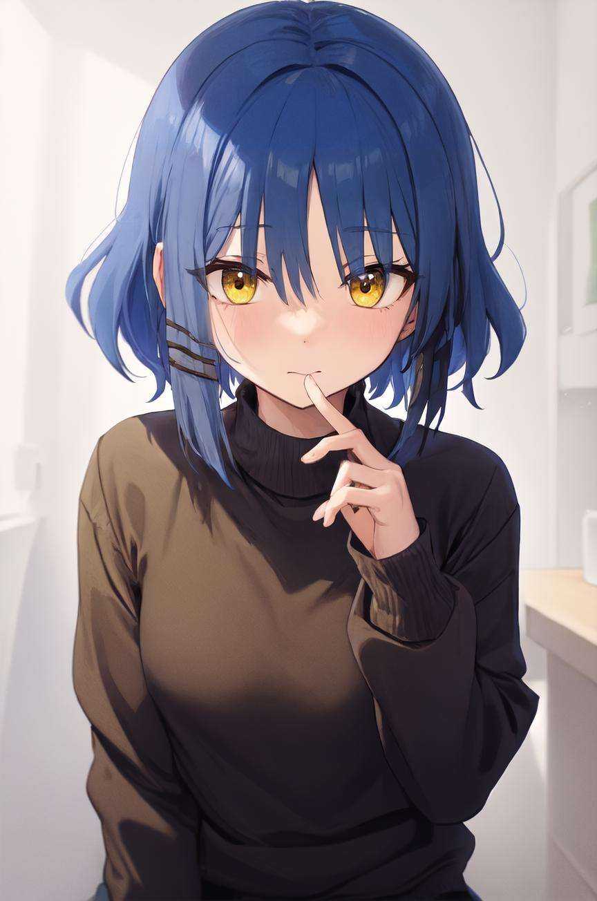 masterpiece,  yamada ryou,  black sweater on Tensor.Art