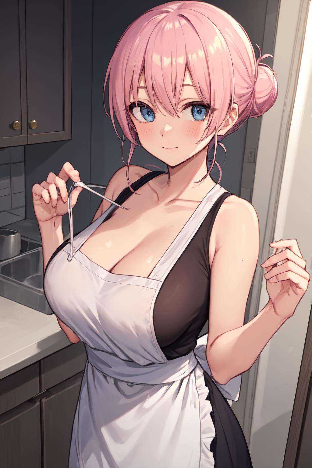 masterpiece,  smiling,  gotou michiyo on Tensor.Art