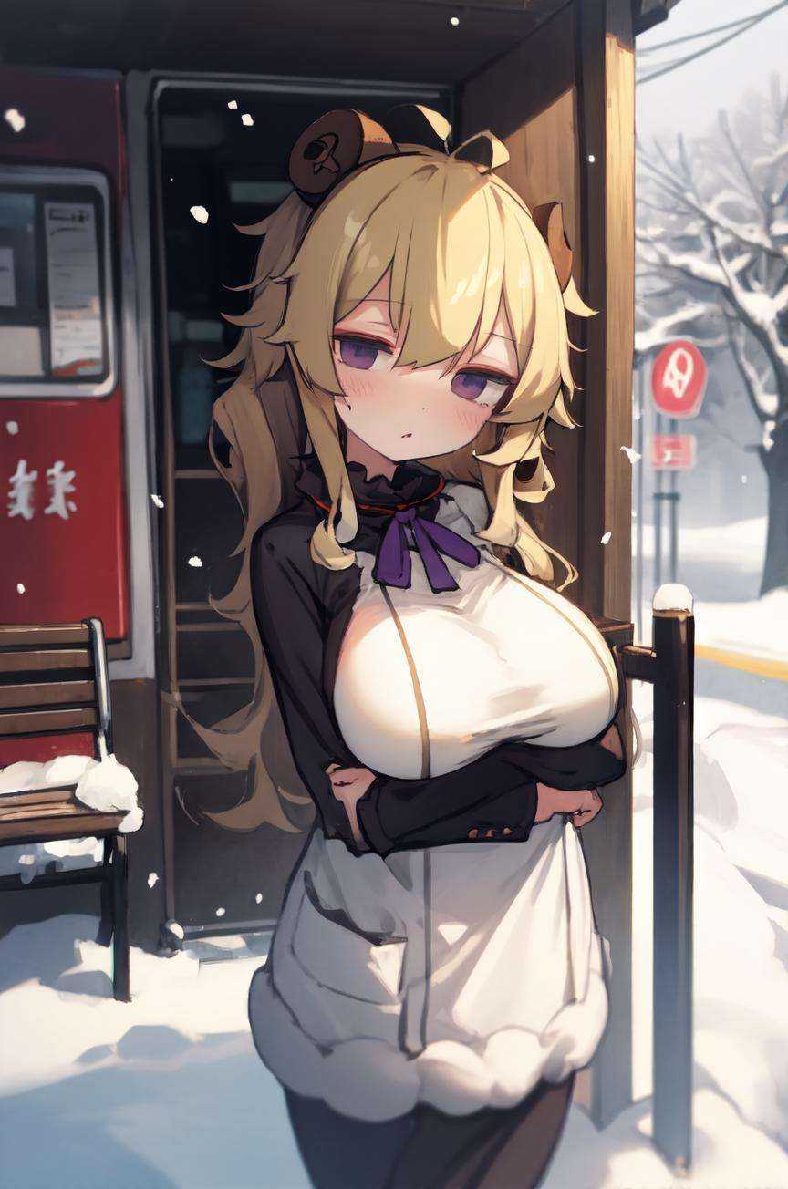 masterpiece,  tsunomaki watame,  purple eyes on Tensor.Art