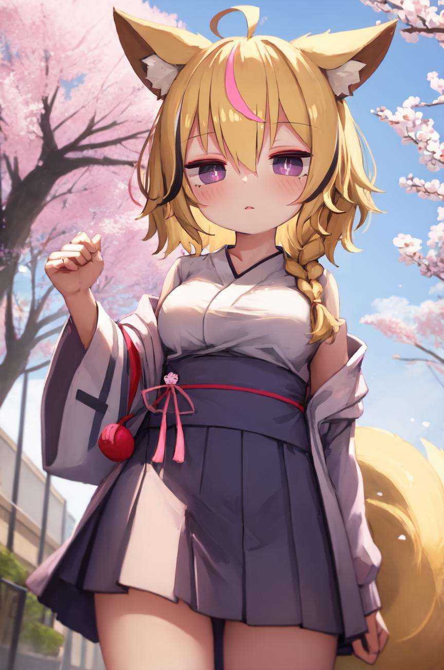 masterpiece,  omaru polka,  fox ears on Tensor.Art