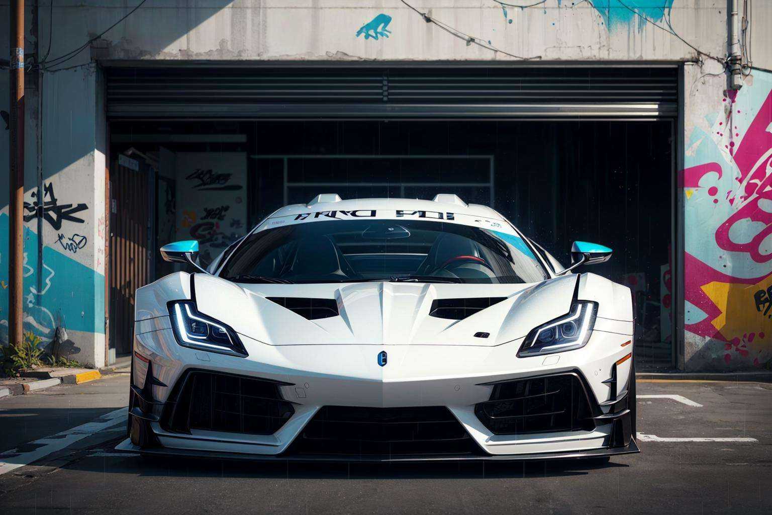 (digital artwork),  Super car,  wide body kit on Tensor.Art