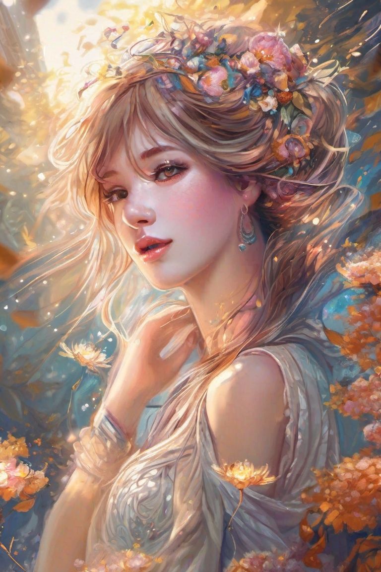 masterpiece, best quality, ultra-detailed, (illustration), (detailed light),colorful,1girl,((an extremely delicate and beautiful)),