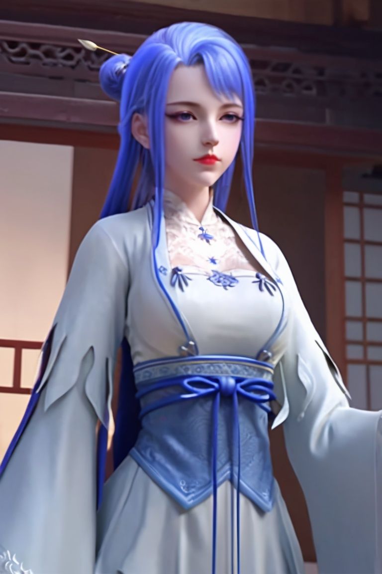 <lora:sdxllora-000005:0.8>,qiuyuehua,chinese clothes, 1girl, dress, upper body,bedroom, solo,White dress, long hair, Ball head,bun,HDR,UHD,8K, best quality, masterpiece, Highly detailed, extreme detail descriptiondescription,qiuyuehua,dress 