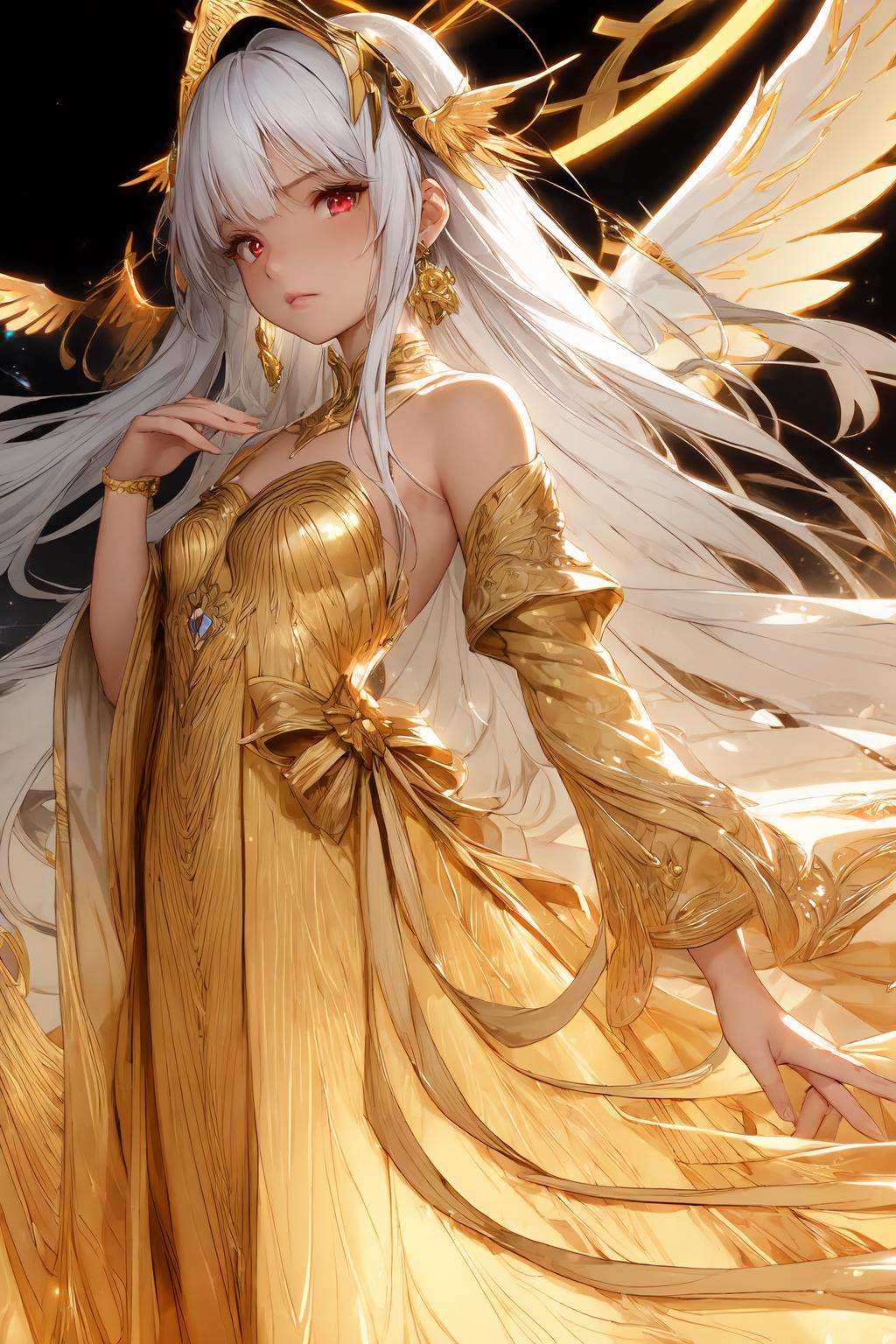 (((masterpiece))),  (((crystals texture Hair))),  (((((extremely detailed CG))))) on Tensor.Art