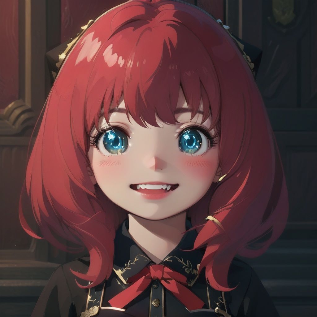 masterpiece,best quality,extremely detailed CG unity 8K wallpaper,1girl,evil smile,aniya <lora:aniya:1>