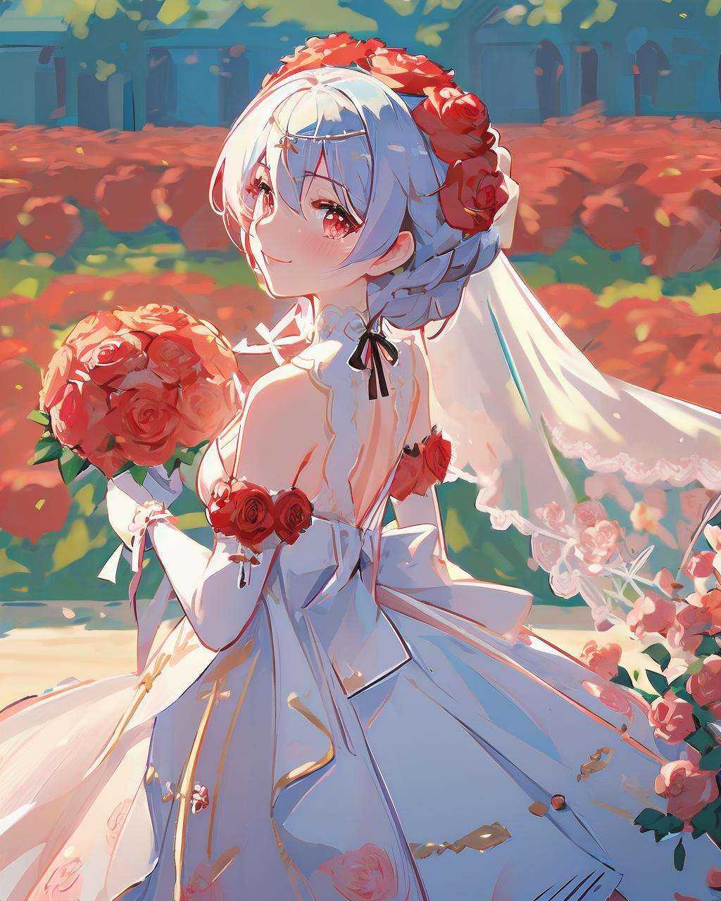 rosy bridesmaid,  ,  extreme detailed on Tensor.Art