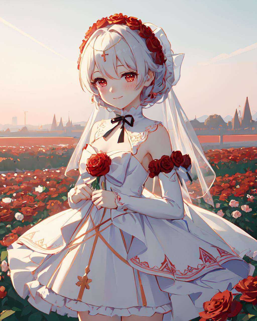 rosy bridesmaid,  ,  extreme detailed on Tensor.Art